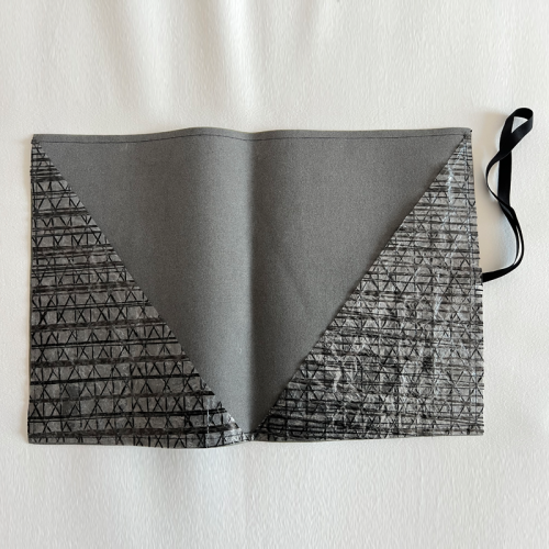 Portadocumenti Grey interno